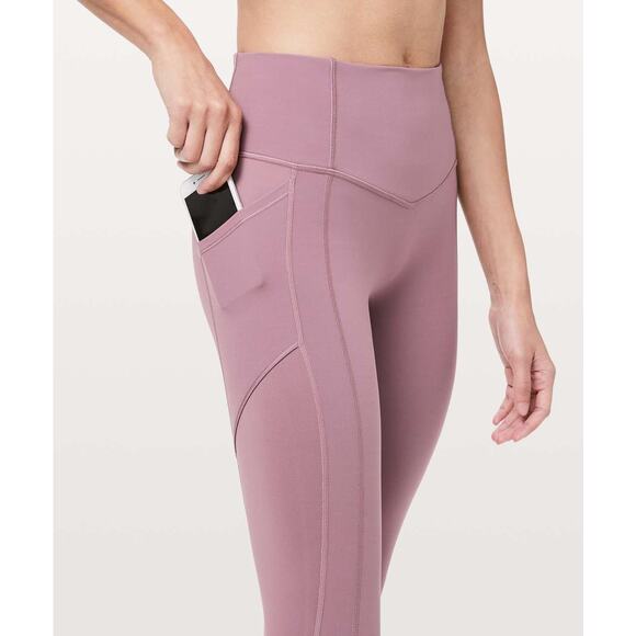 Lululemon All The Right Places Crop II *23" Size 4 Purple - Picture 8 of 10